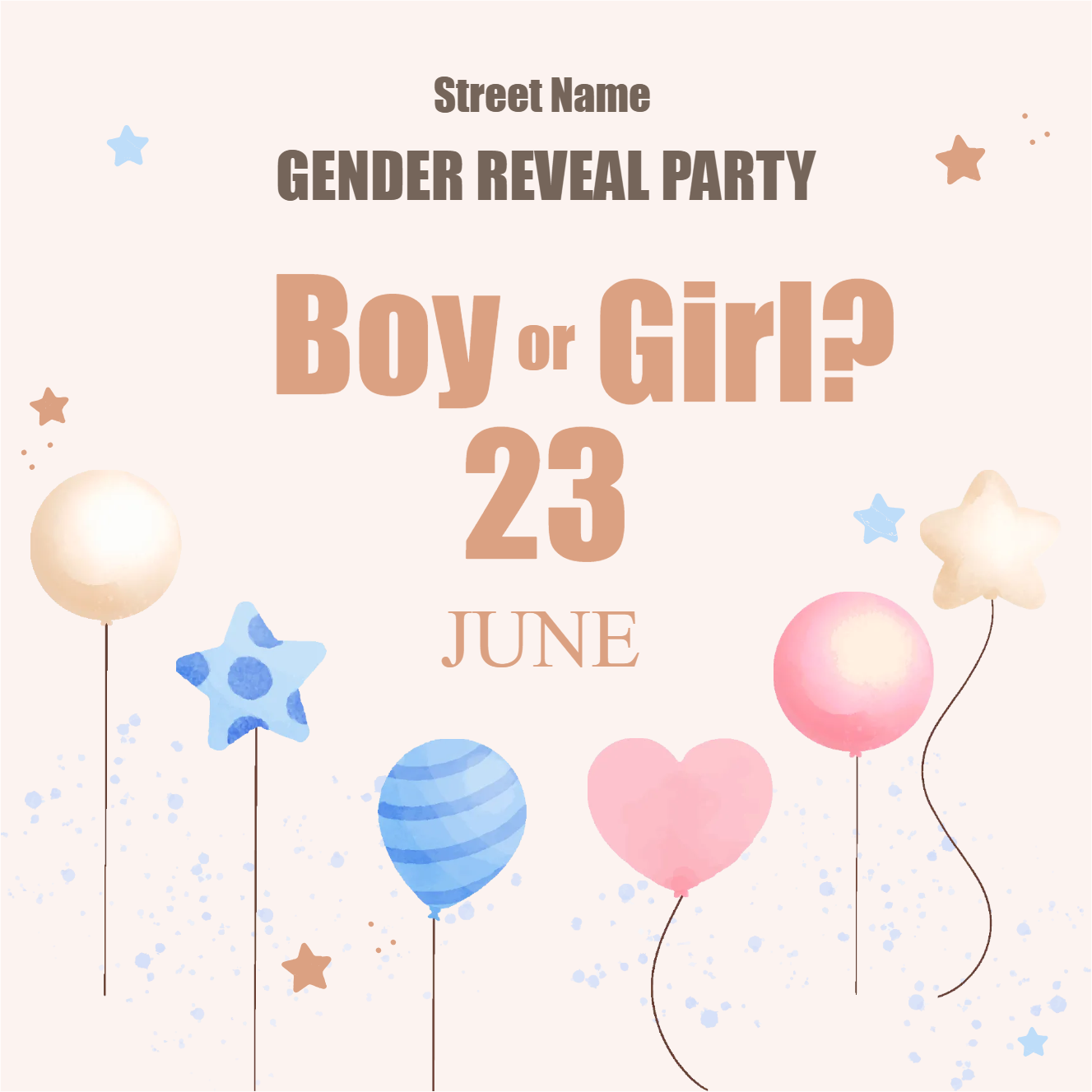 Custom Outdoor Yard Signs Multiple Sizes Gender Reveal Party Boy or Girl?