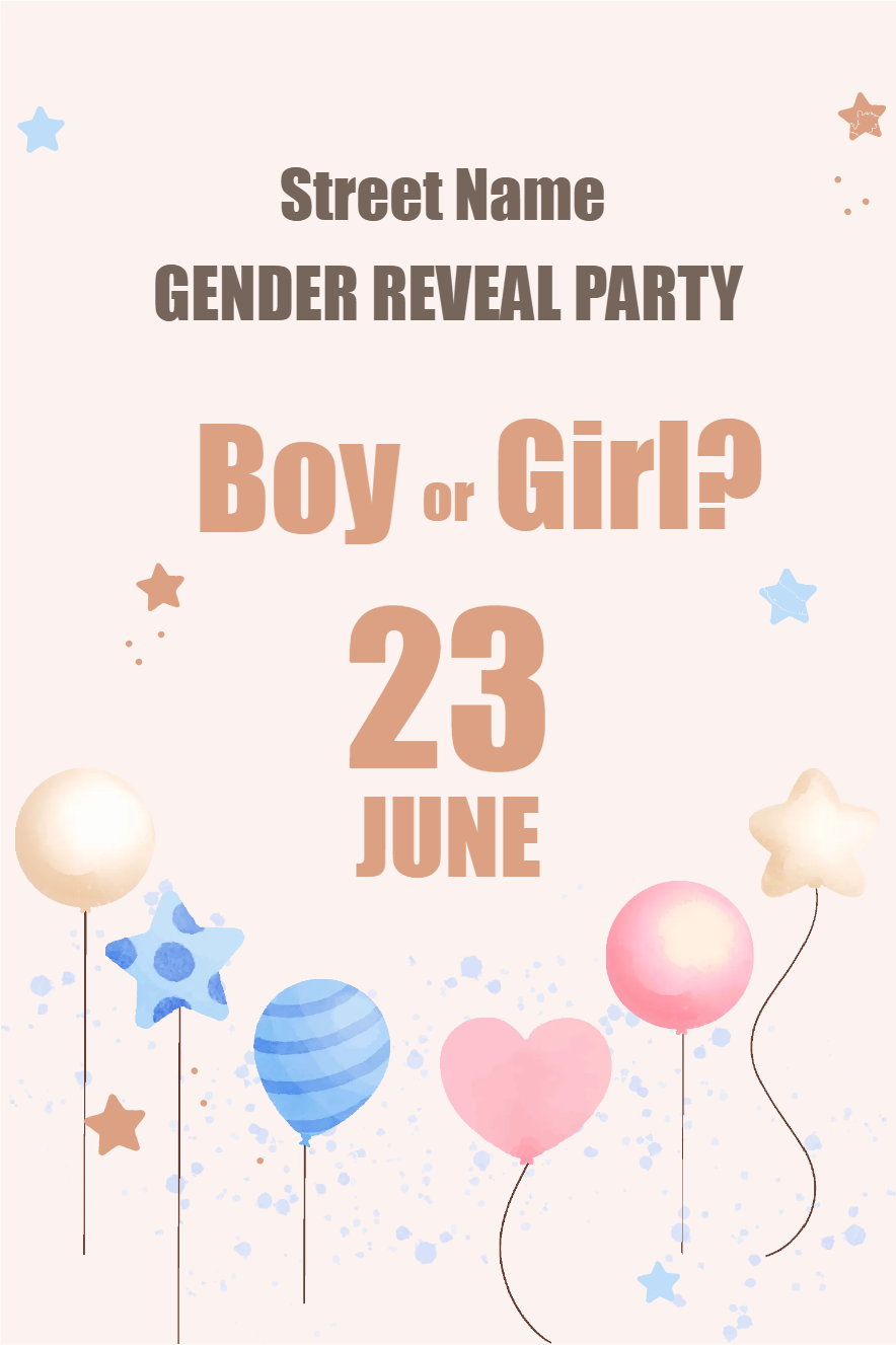Custom Outdoor Yard Signs Multiple Sizes Gender Reveal Party Boy or Girl?