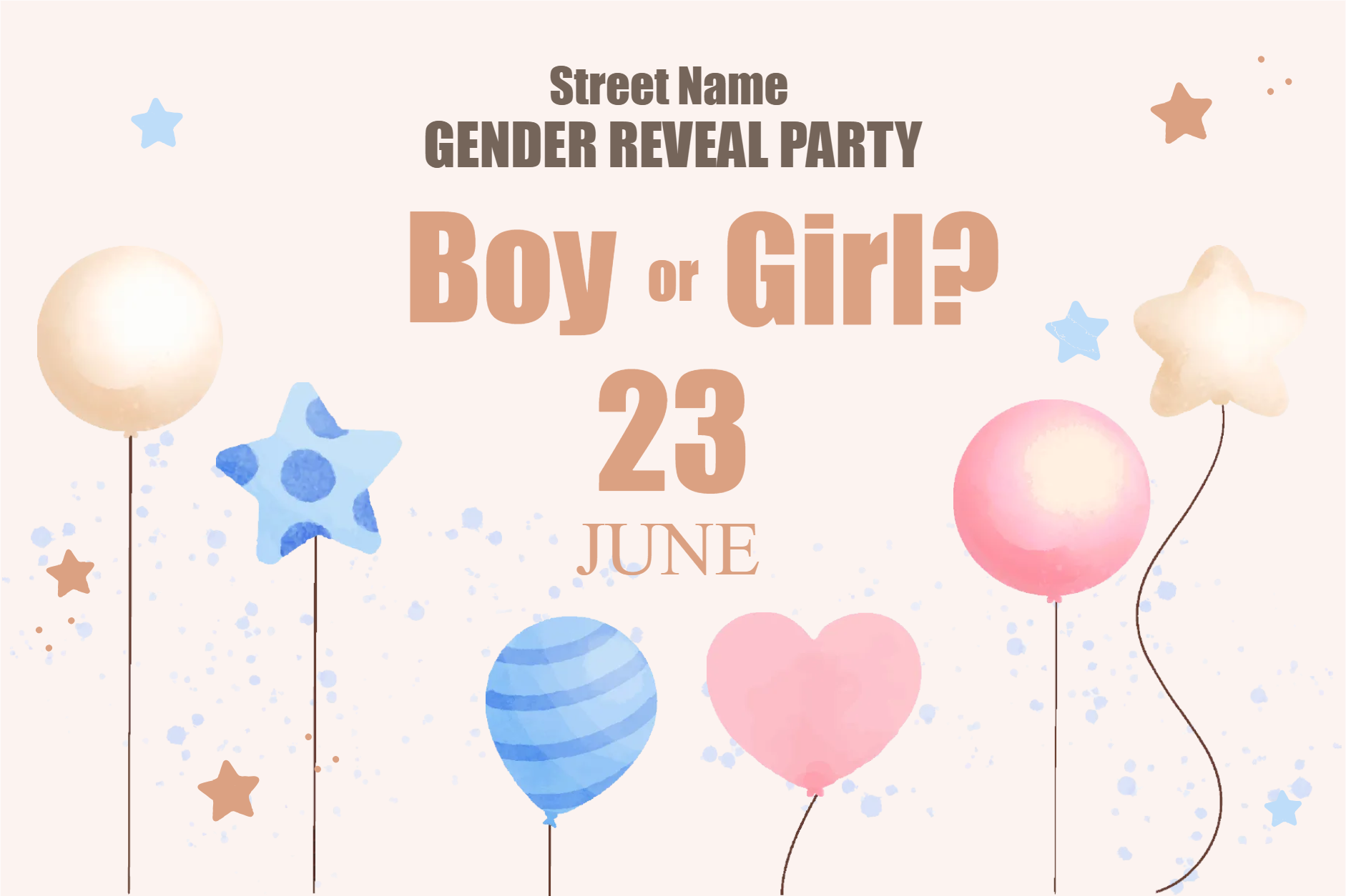 Custom Outdoor Yard Signs Multiple Sizes Gender Reveal Party Boy or Girl?