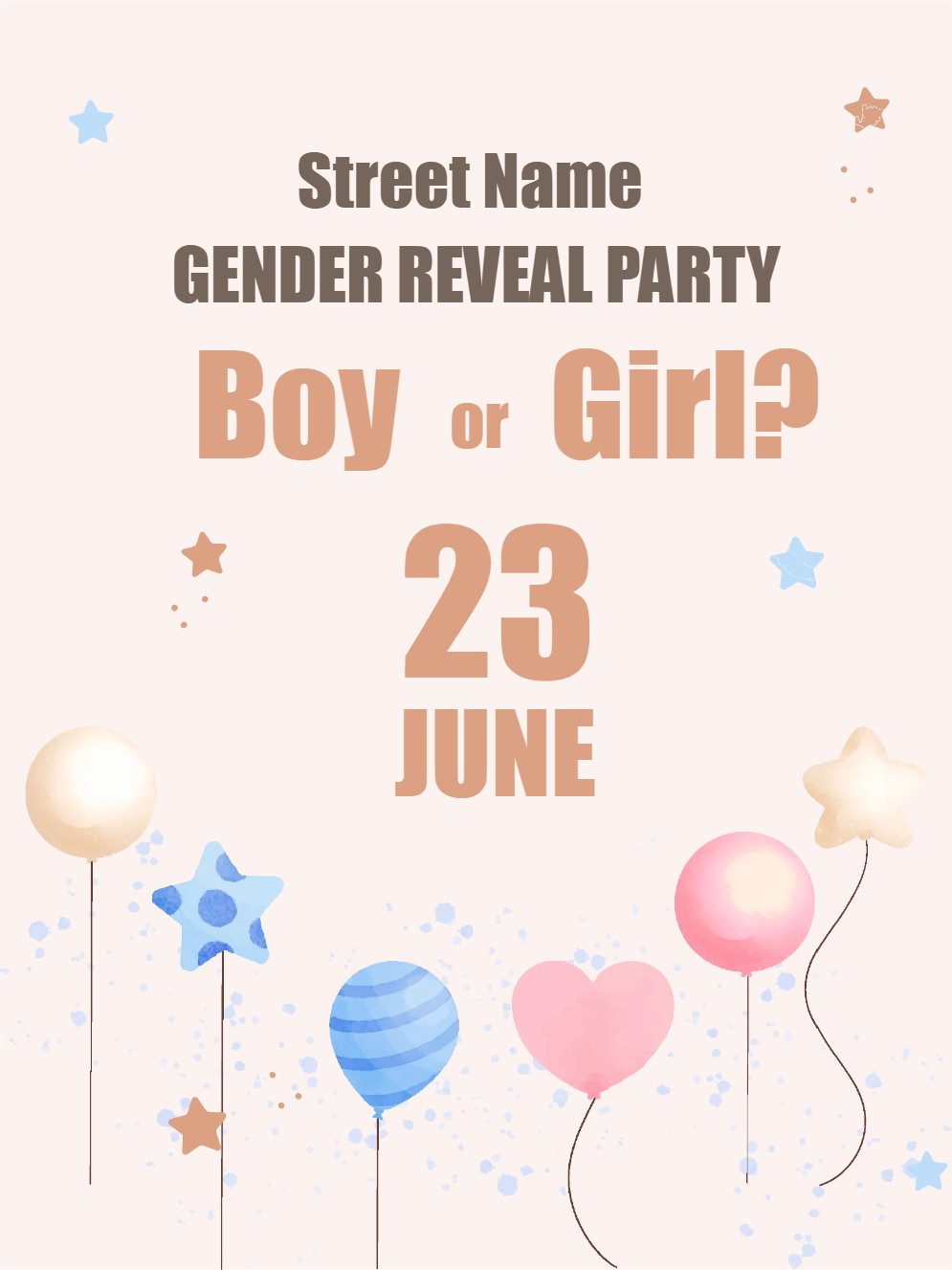 Custom Outdoor Yard Signs Multiple Sizes Gender Reveal Party Boy or Girl?