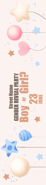 Custom Outdoor Yard Signs Multiple Sizes Gender Reveal Party Boy or Girl?