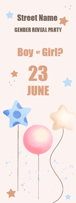 Custom Outdoor Yard Signs Multiple Sizes Gender Reveal Party Boy or Girl?