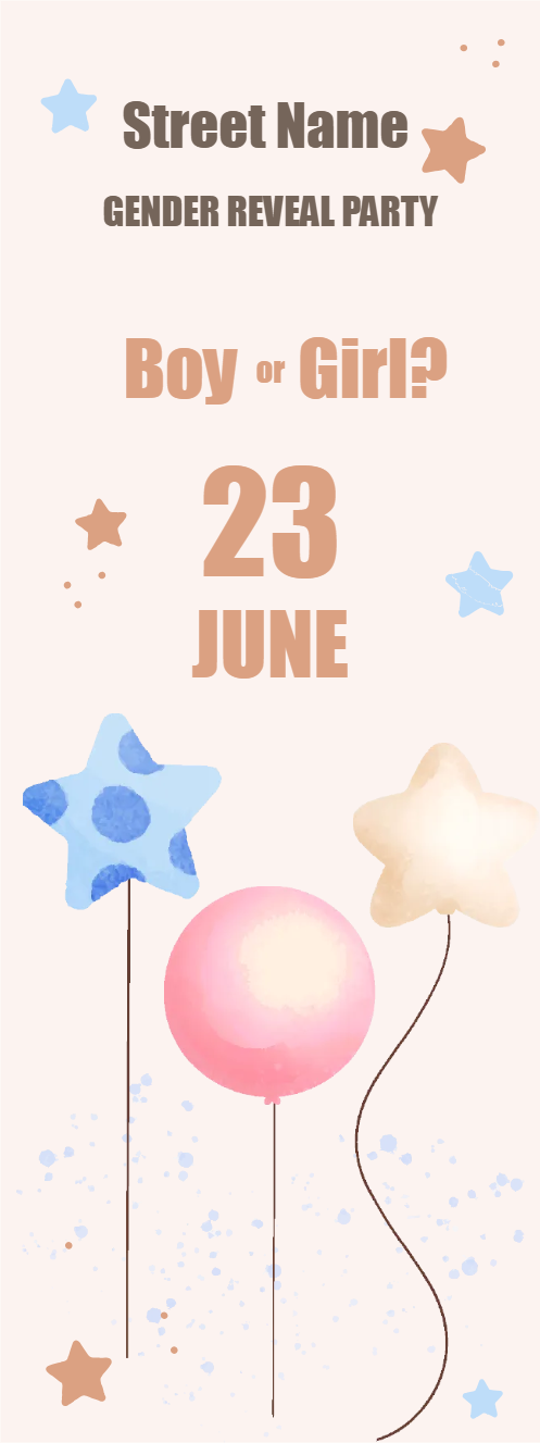 Custom Outdoor Yard Signs Multiple Sizes Gender Reveal Party Boy or Girl?