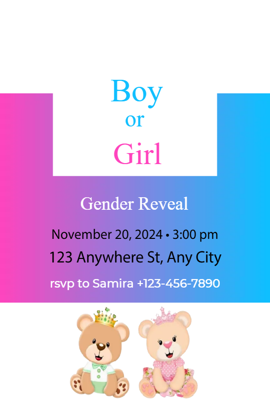 Custom Outdoor Yard Signs Multiple Sizes Please Join Us for a Boy or Girl