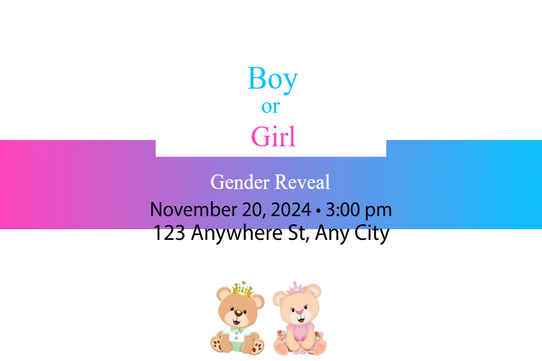 Custom Outdoor Yard Signs Multiple Sizes Please Join Us for a Boy or Girl