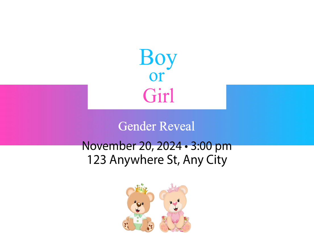 Custom Outdoor Yard Signs Multiple Sizes Please Join Us for a Boy or Girl