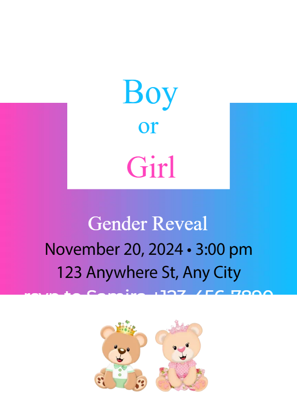 Custom Outdoor Yard Signs Multiple Sizes Please Join Us for a Boy or Girl