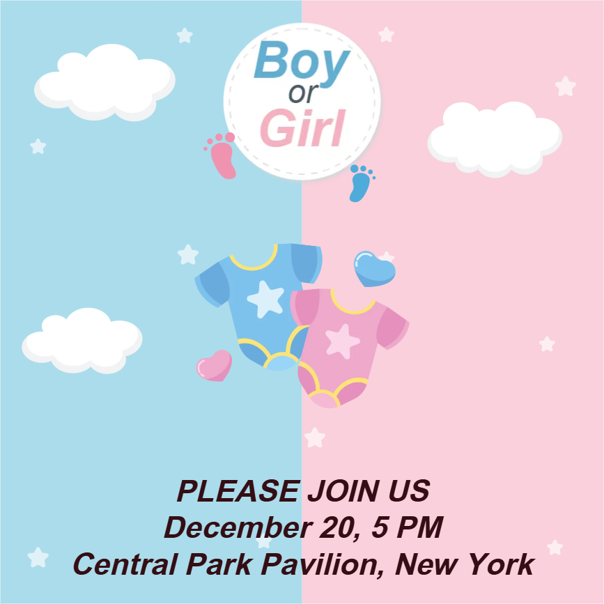 Custom Outdoor Yard Signs Multiple Sizes Pop Girl or Boy ?