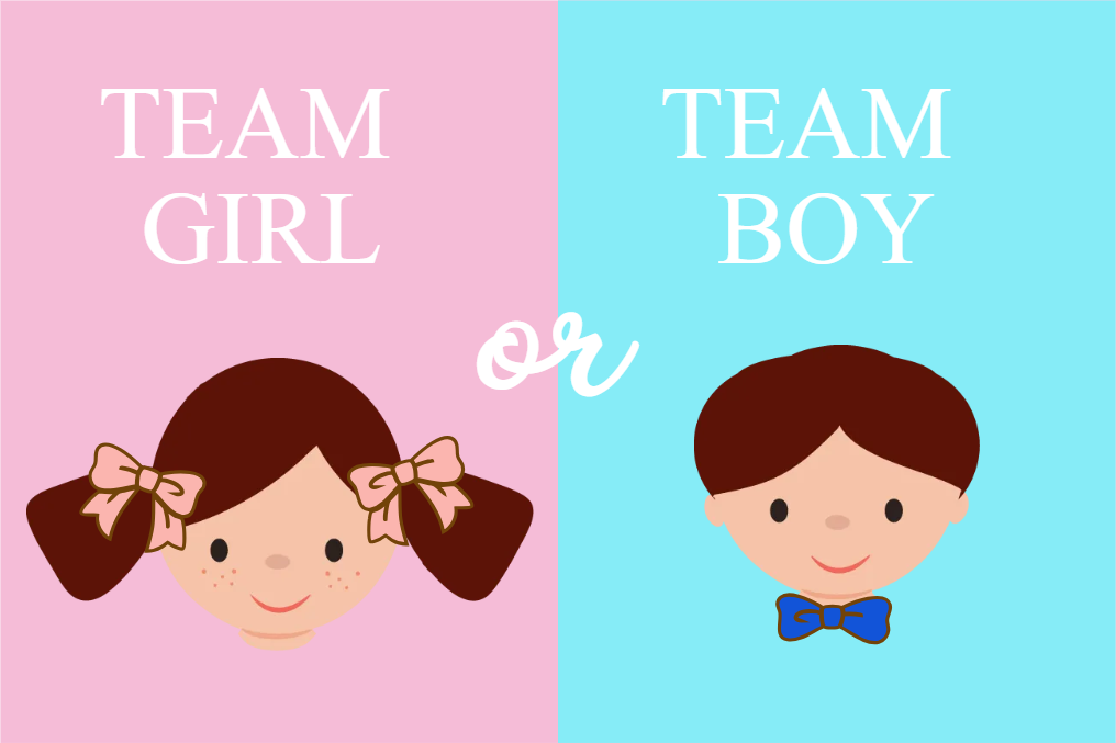 Custom Outdoor Yard Signs Multiple Sizes Gender Reveal Team Girl or Team Boy