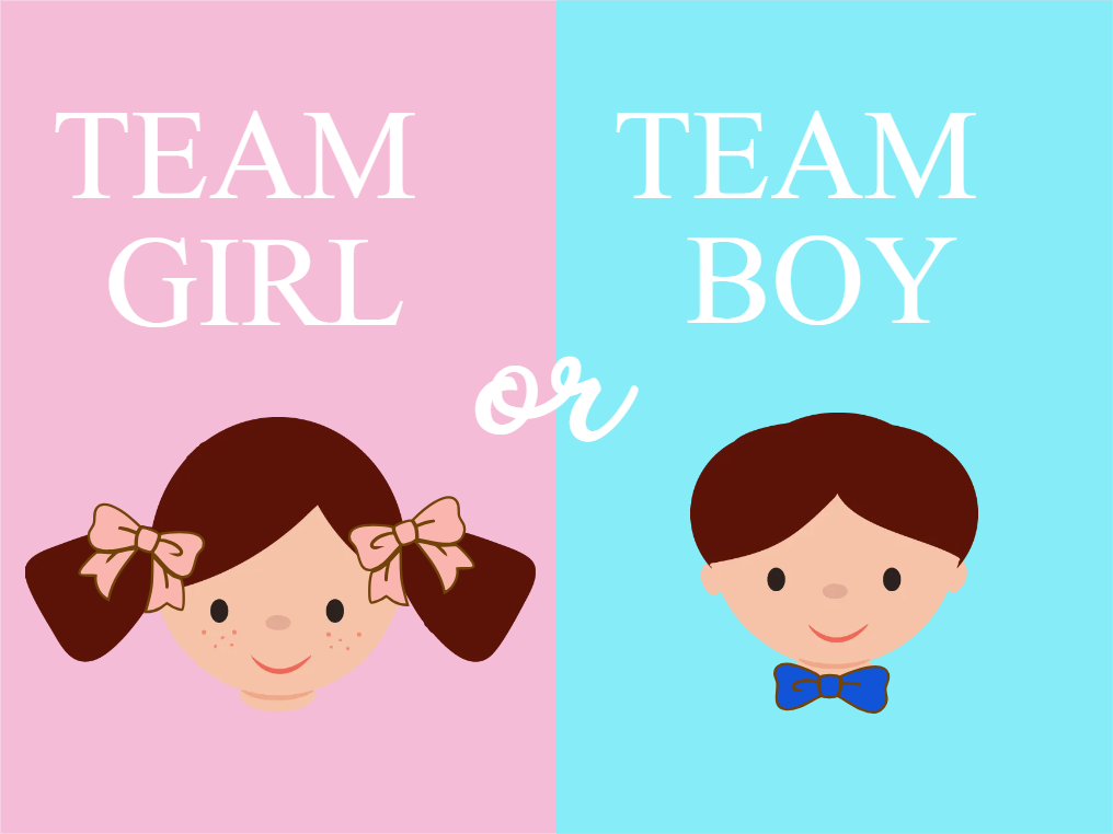 Custom Outdoor Yard Signs Multiple Sizes Gender Reveal Team Girl or Team Boy