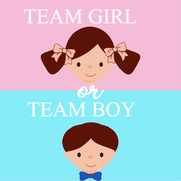 Custom Outdoor Yard Signs Multiple Sizes Gender Reveal Team Girl or Team Boy