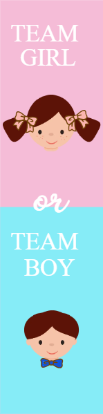 Custom Outdoor Yard Signs Multiple Sizes Gender Reveal Team Girl or Team Boy