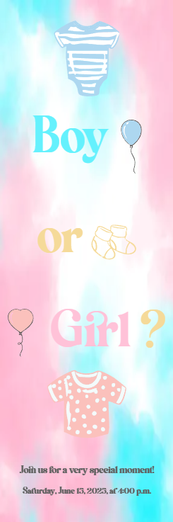 Custom Outdoor Yard Signs Multiple Sizes Boy or Girl Special Moment