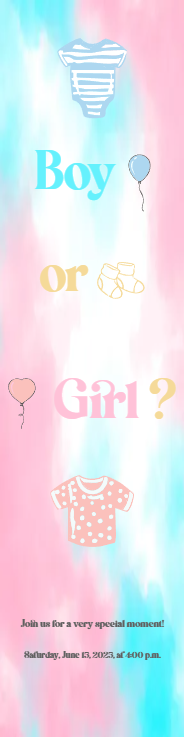 Custom Outdoor Yard Signs Multiple Sizes Boy or Girl Special Moment