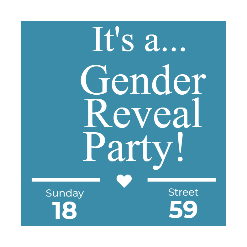 Custom Outdoor Yard Signs Multiple Sizes Gender Reveal Party!