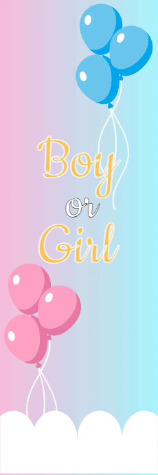 Custom Outdoor Yard Signs Multiple Sizes Boy or Girl 2