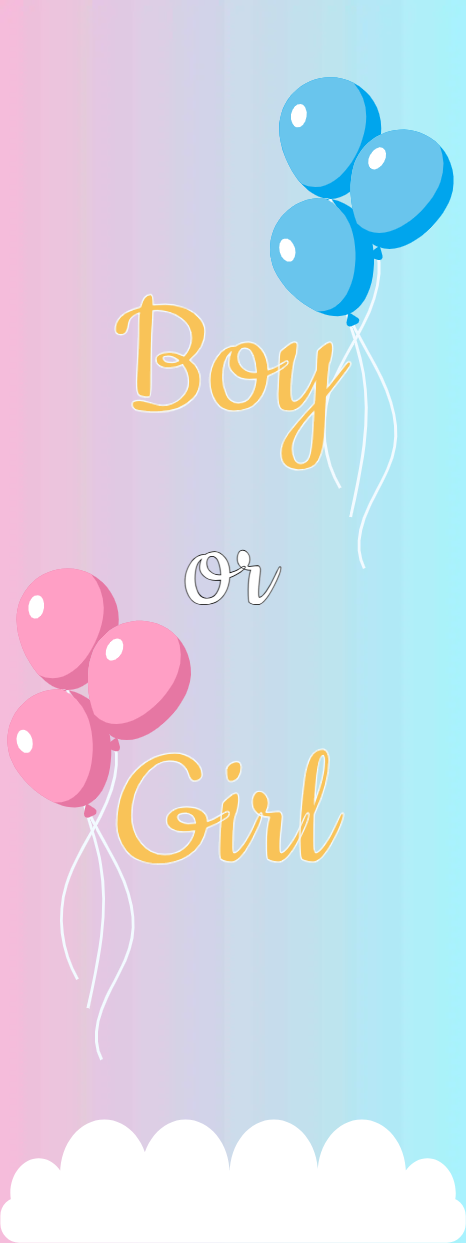 Custom Outdoor Yard Signs Multiple Sizes Boy or Girl 2