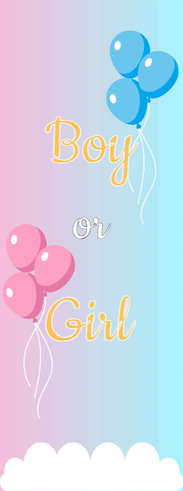 Custom Outdoor Yard Signs Multiple Sizes Boy or Girl 2