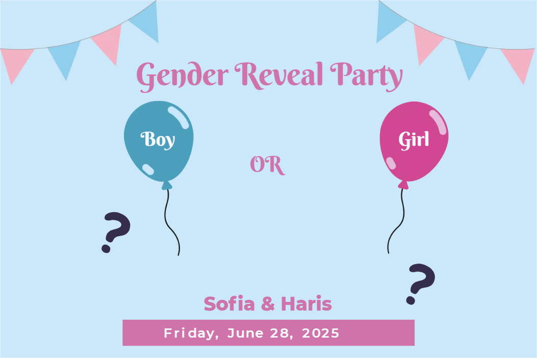 Custom Outdoor Yard Signs Multiple Sizes Gender Reveal Party Boy or Girl?