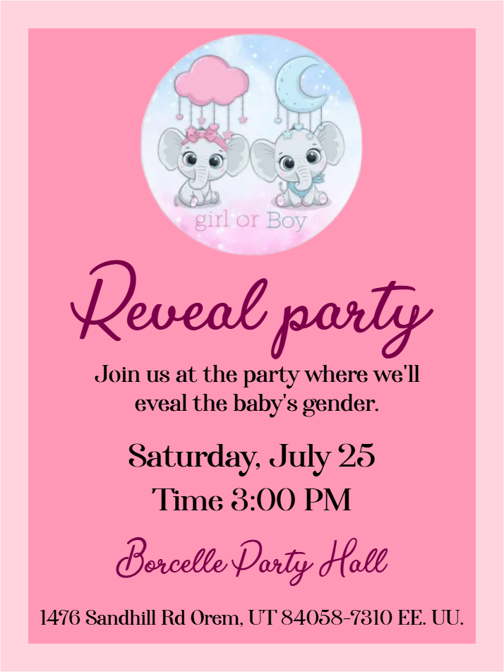 Custom Outdoor Yard Signs Multiple Sizes Reveal Party