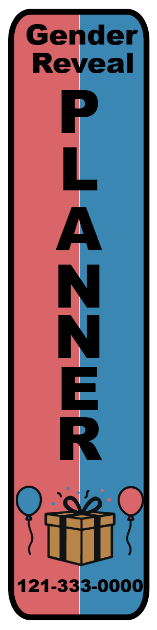 Custom Outdoor Yard Signs Multiple Sizes Gender Reveal Planner