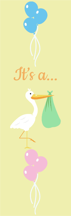 Custom Outdoor Yard Signs Multiple Sizes Gender Reveal It's A