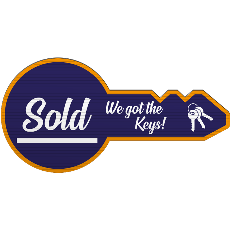 Custom Giant Key Signs We got the Keys