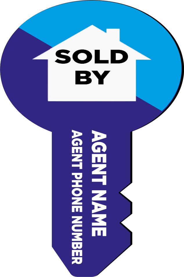 Custom Giant Keys Agent Name Here