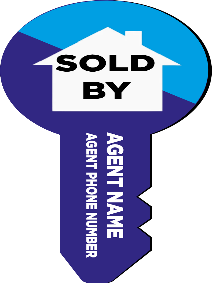 Custom Giant Keys Agent Name Here