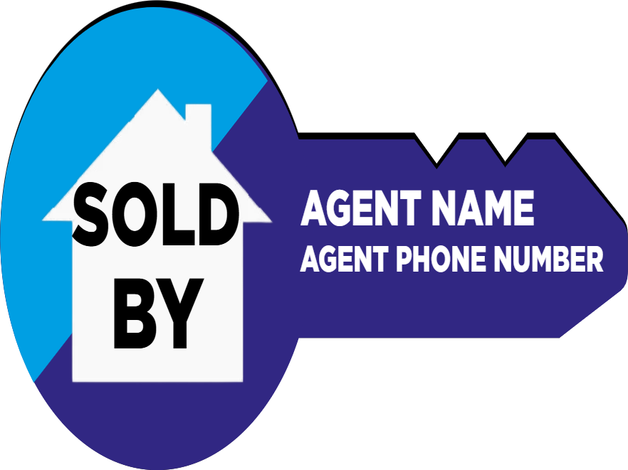 Custom Giant Keys Agent Name Here