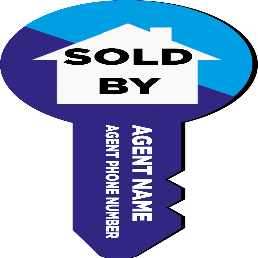 Custom Giant Keys Agent Name Here