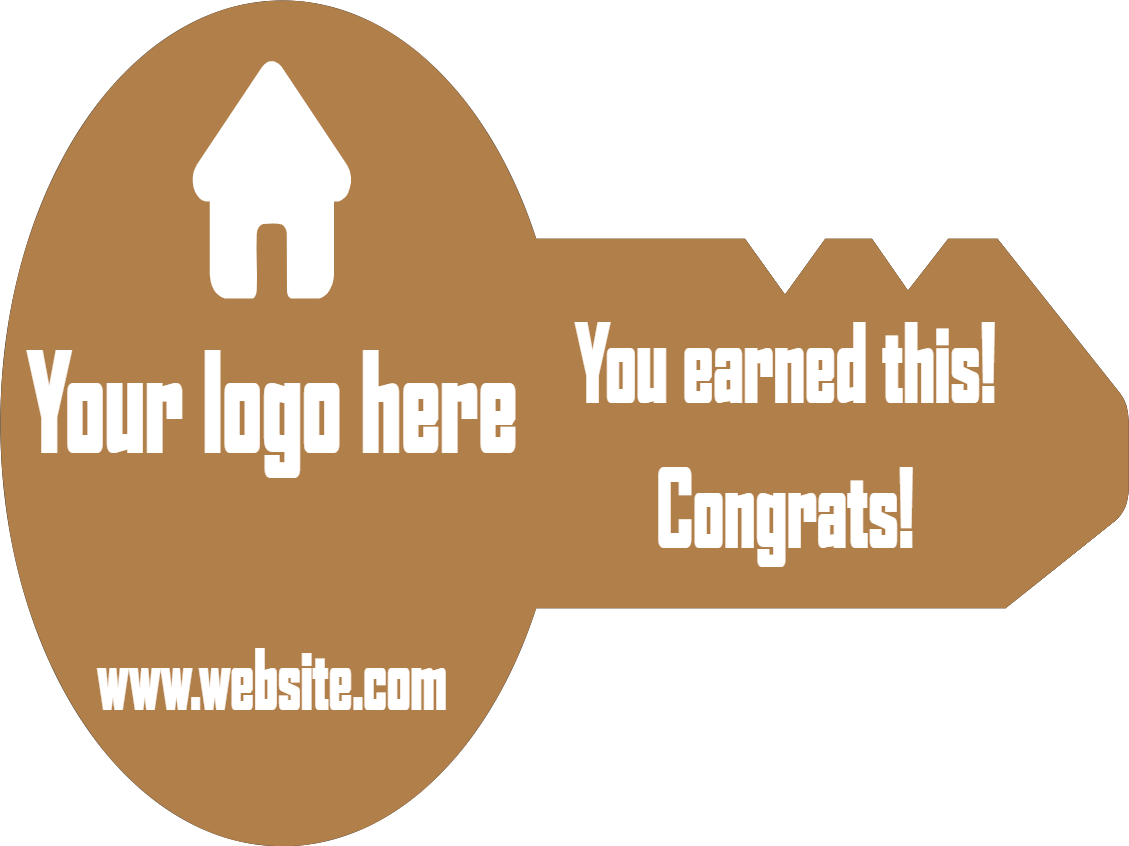 Custom Giant Keys You earned this! Congrats!