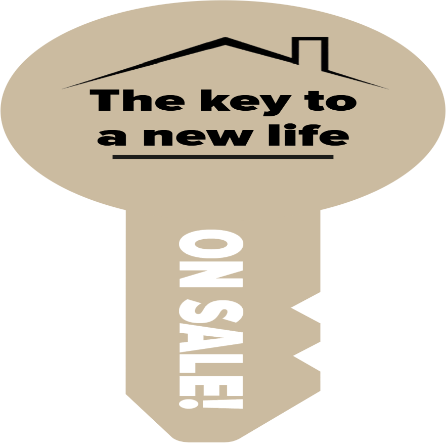 Custom Giant Keys The key to a new life