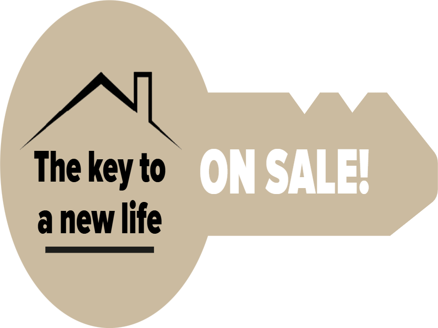 Custom Giant Keys The key to a new life