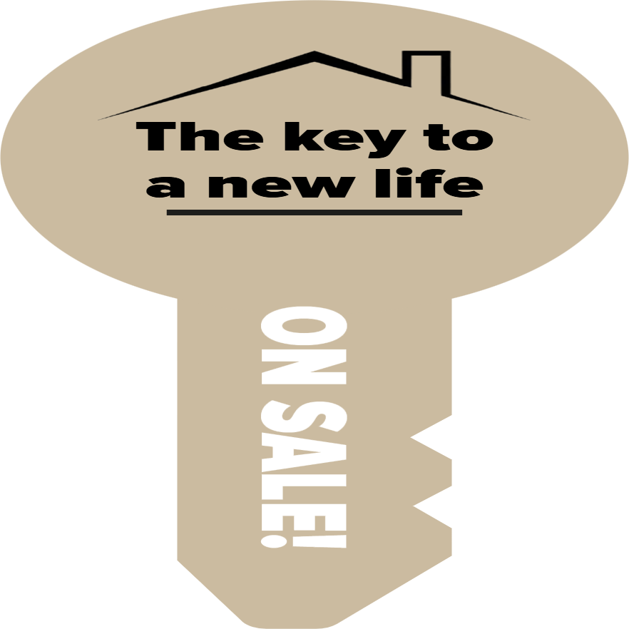 Custom Giant Keys The key to a new life