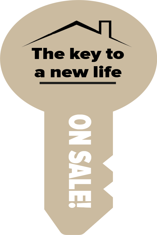 Custom Giant Keys The key to a new life