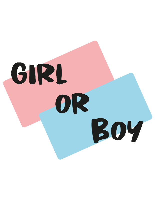Custom Outdoor Foam Board Signs Pink or Blue
