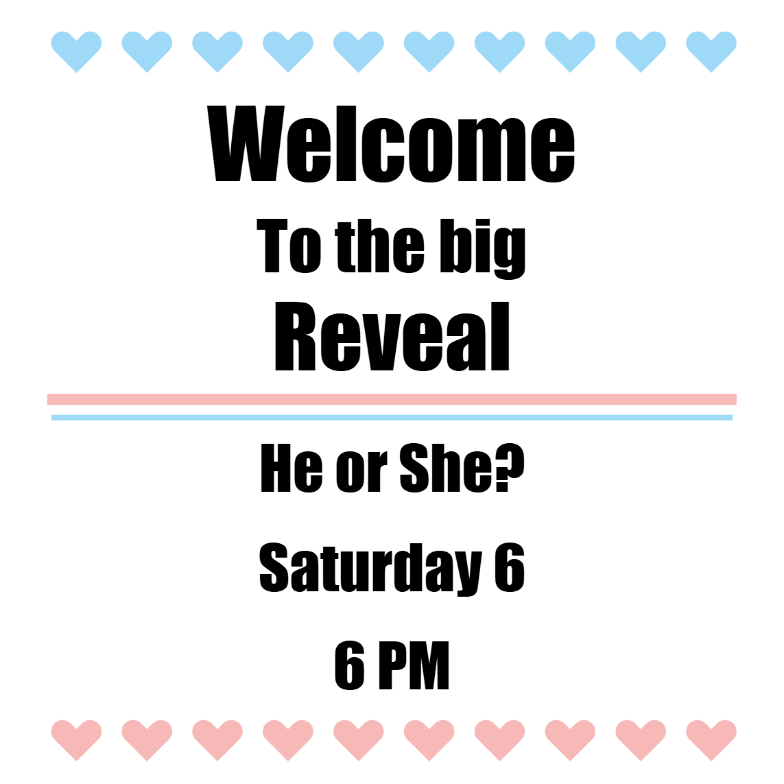 Custom Outdoor Yard Signs Multiple Sizes Welcome to the Big Reveal