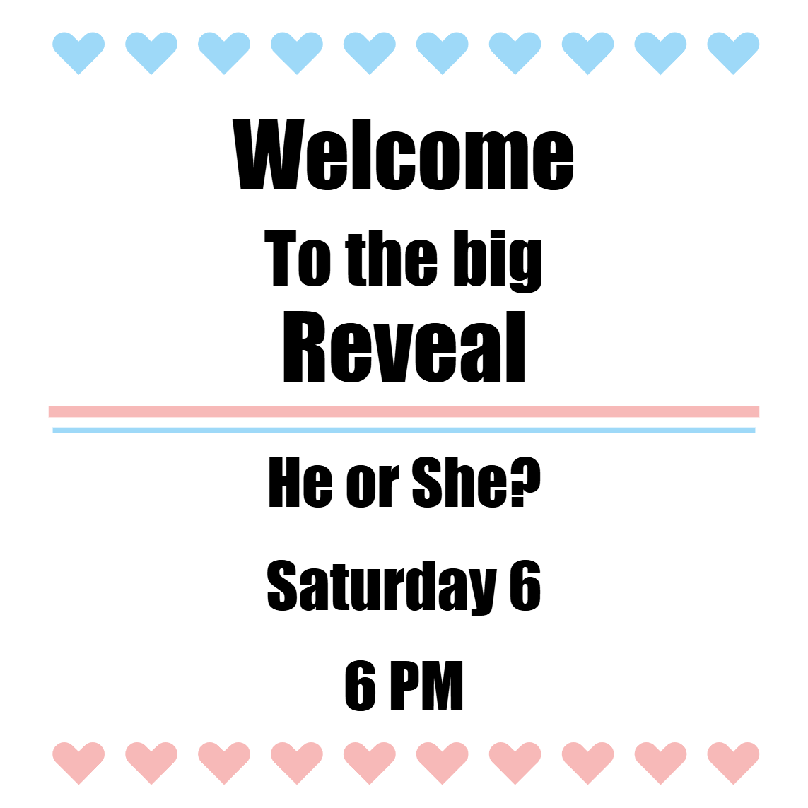 Custom Outdoor Yard Signs Multiple Sizes Welcome to the Big Reveal