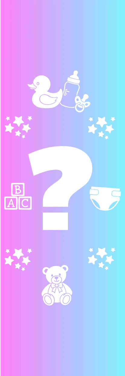 Custom Outdoor Yard Signs Multiple Sizes Gender Guess Game