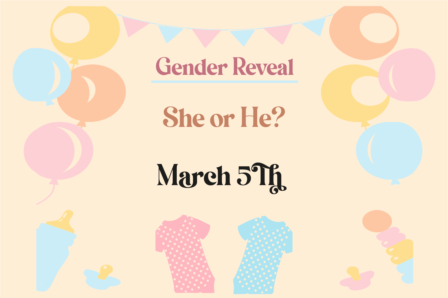 Custom Outdoor Yard Signs Multiple Sizes Gender Reveal He or She? 2
