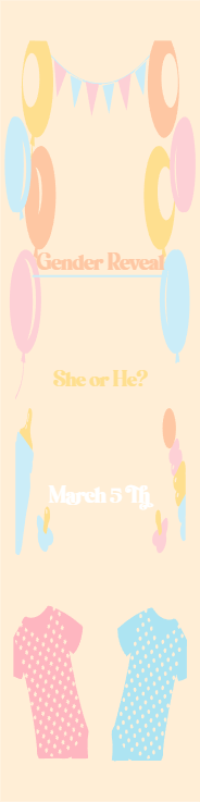 Custom Outdoor Yard Signs Multiple Sizes Gender Reveal He or She? 2