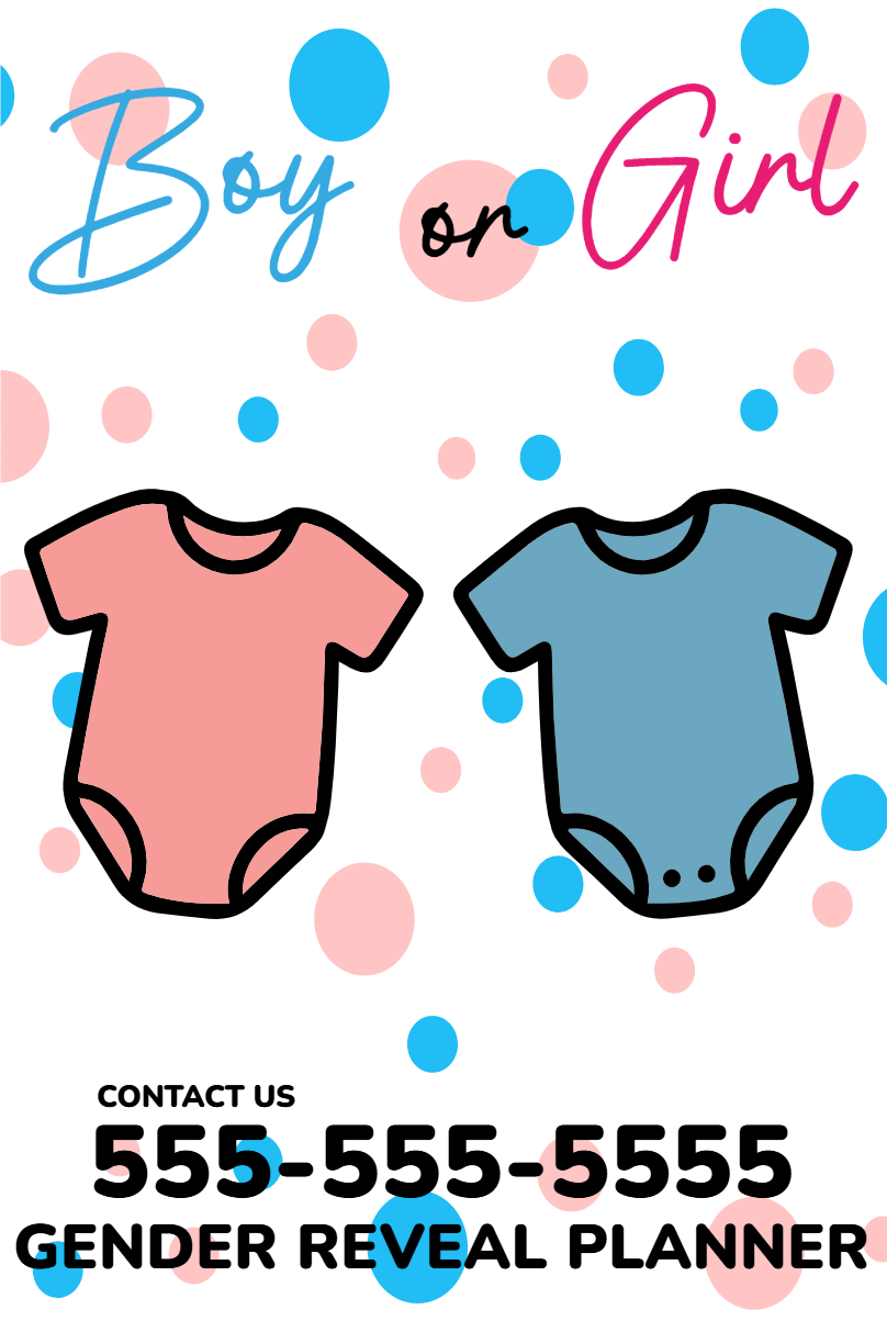 Custom Outdoor Yard Signs Multiple Sizes Gender Reveal Planner