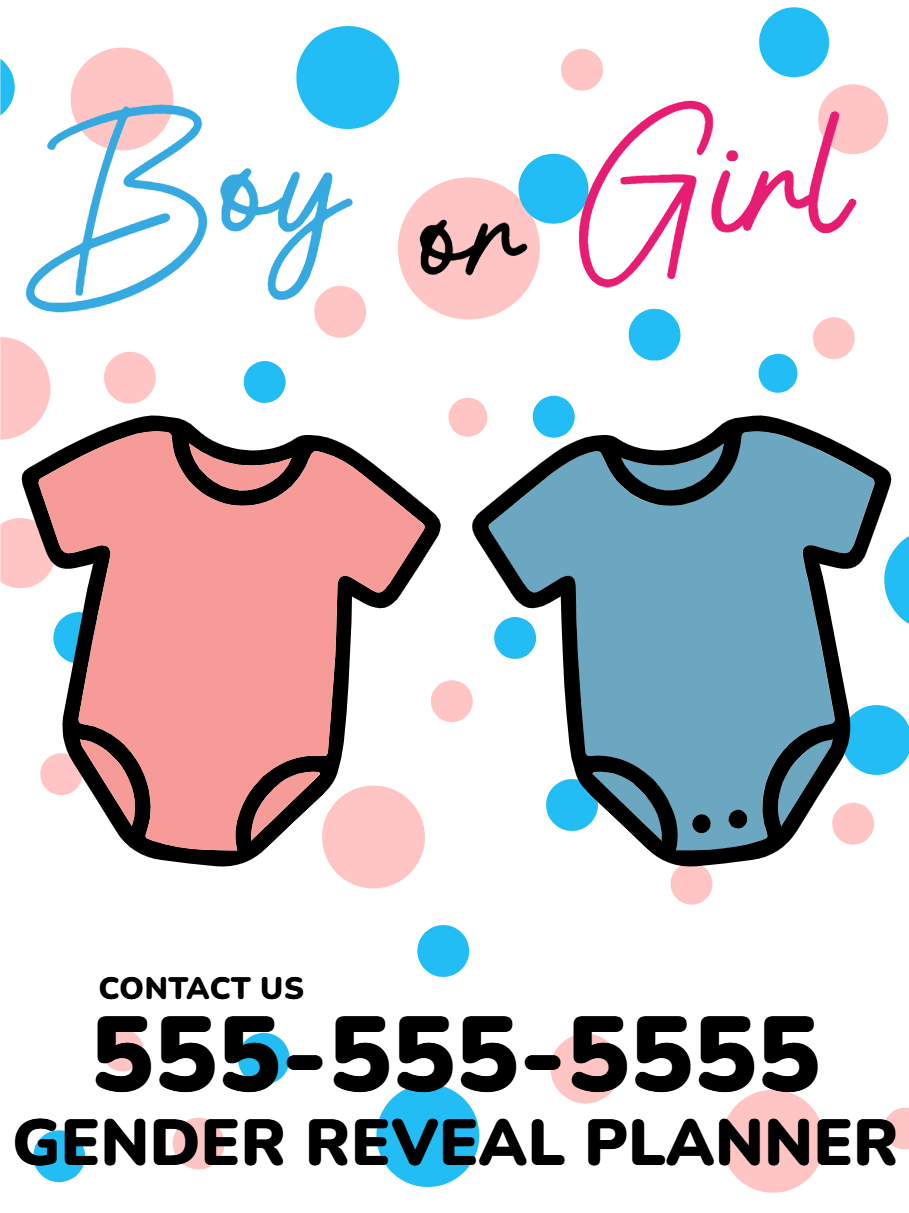 Custom Outdoor Yard Signs Multiple Sizes Gender Reveal Planner