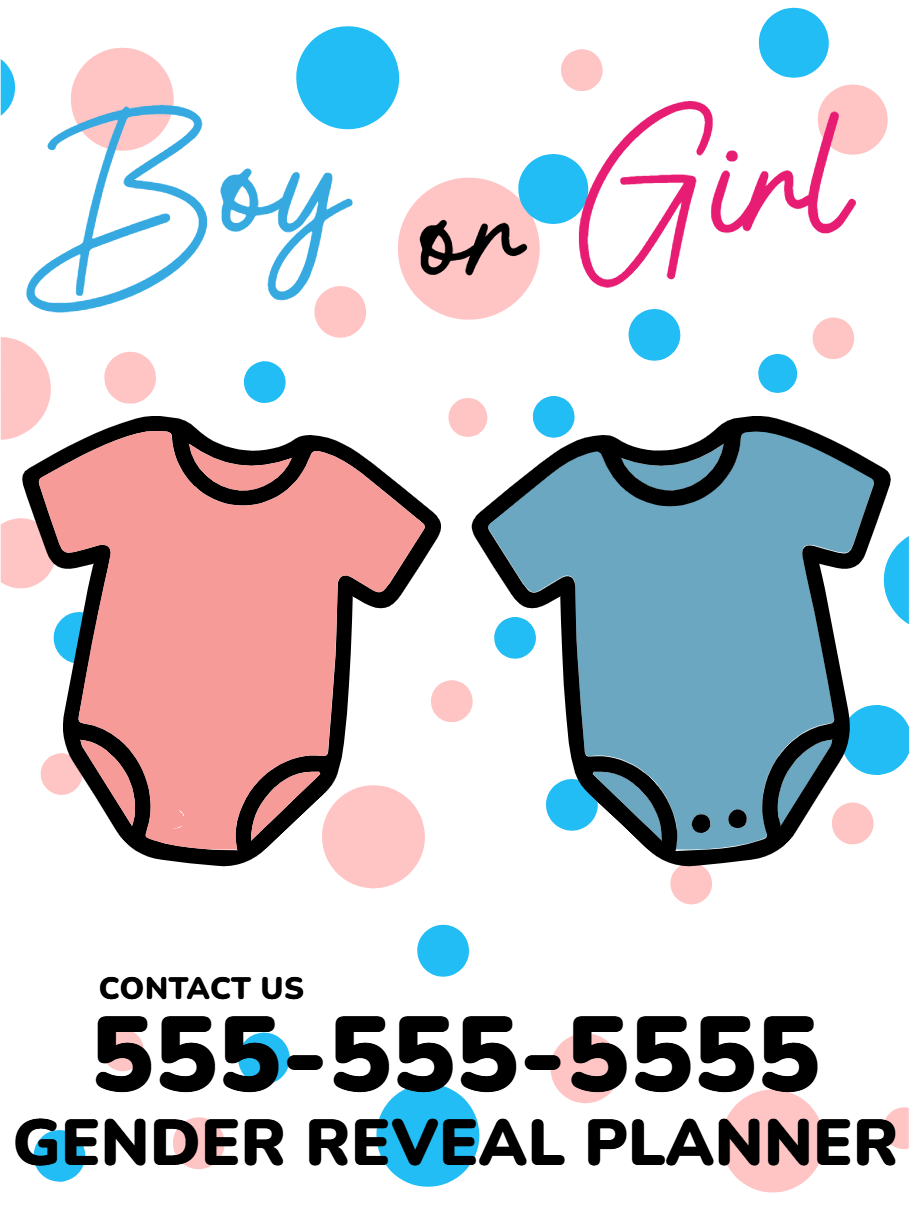 Custom Outdoor Yard Signs Multiple Sizes Gender Reveal Planner