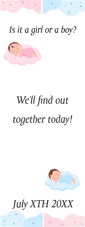 Custom Outdoor Yard Signs Multiple Sizes Gender Reveal Find Out Together