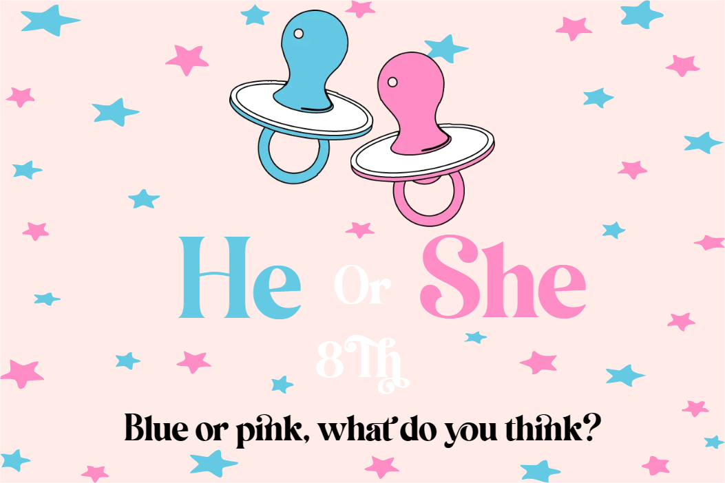 Custom Outdoor Yard Signs Multiple Sizes Gender Reveal Blue or Pink?