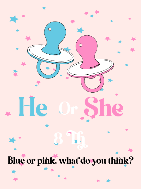 Custom Outdoor Yard Signs Multiple Sizes Gender Reveal Blue or Pink?