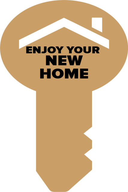 Custom Giant Key Enjoy Your New Home