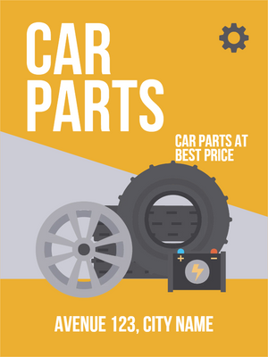 Custom Outdoor Yard Signs Multiple Sizes Car Parts